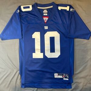 Authentic Reebok / NFL / New York Giants / Eli Manning Jersey